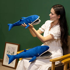 Soft Whale Plush Toy - Unique Holiday and Birthday Gift for Friends and Family