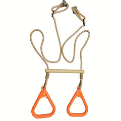 Gymnastic Rings Hanging Swings Pull Up Rings For Home