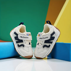 Boys Mesh Sneakers with Hook and Loop Fastener