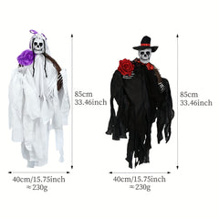 Halloween Skeleton Hanging Ghost Haunted House Props