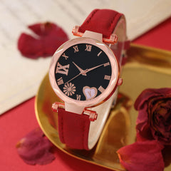 6pcs Unisex Quartz Watches for Daily Wear