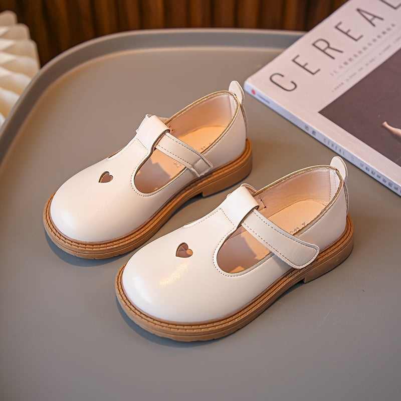 Girls Casual Solid Flat Shoes Breathable Non-slip Walking Shoes