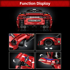 Remote Control Building Blocks Sports Car Toy