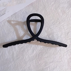 Matte Hair Claw Large Shark Clip For Thick Curly Hair