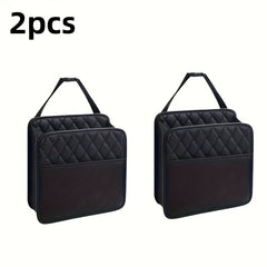 Car Storage Bag Garbage Can Cleaning Box Seat Back Organizer