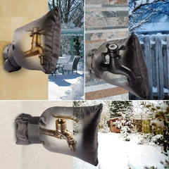 3pcs Outdoor Faucet Covers Winter Garden Socks Freeze Prot