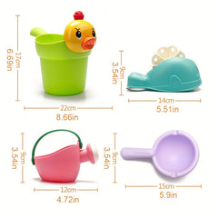 Children's Bathing And Playing Water Set Shower Water Baby Kettle Set