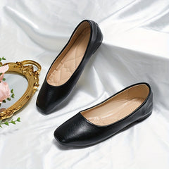 Women's Lightweight Square Toe Flats