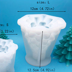 Christmas Tree Aromatherapy Candle Mold DIY Resin Decoration Mold Silicone