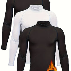 HOPLYNN Youth Thermal Compression Shirt Long Sleeve Fleece Base Layer