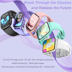 Smartwatch Fitness Tracker Blood Oxygen Heart Rate 100 Watch Faces Waterproof
