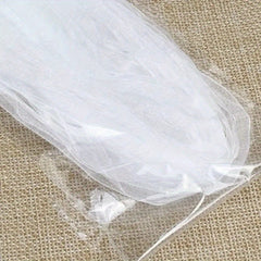 10 Yards 6mm Sheer Chiffon Ribbon Organza Satin Ribbons