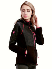 Women's Thermal Hooded Jacket for Mountaineering Hiking Sport