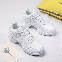 Women's Solid Jazz Dance Shoes With Arch Support