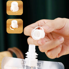 10pcs 100ML Storage Bag Pour Spout Sealed Leak Proof Food Cereals Beans