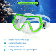 Teenager Waterproof Swimming Goggles Anti-Fog Diving Mask