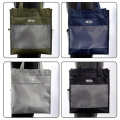 Large Capacity Shoulder Bag with Mesh Bag for Work School College