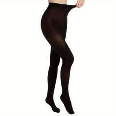 Opaque Slim High Waist Pantyhose Women's Stockings