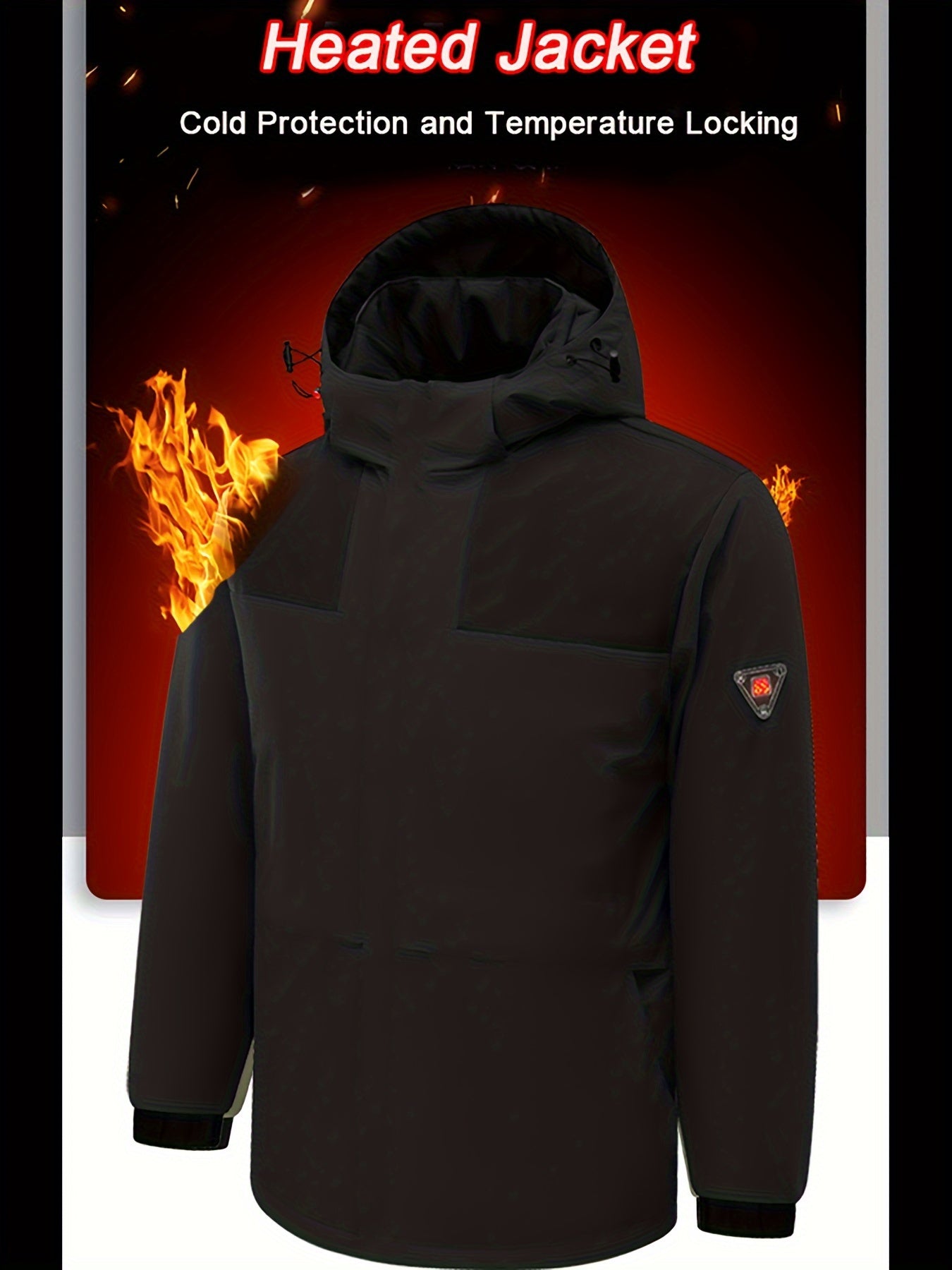 Keep Warm Heating Windproof Outdoor Jacket Women's Activewear