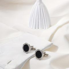 Round Suit Shirts Cufflinks French Sleeve Studs