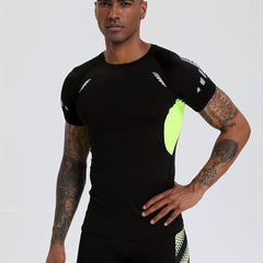 Men's Quick Dry Sports T Shirt High Stretch Compression