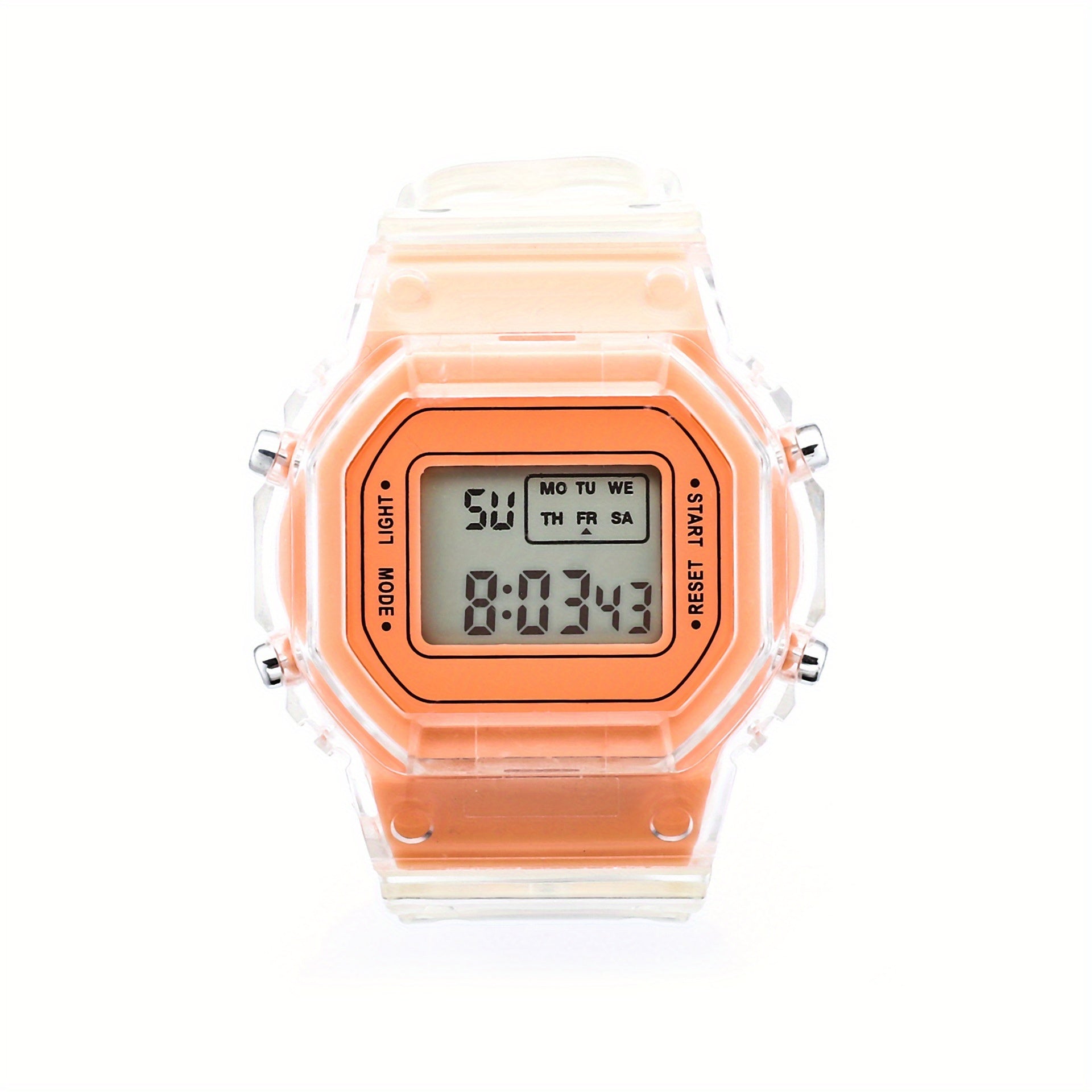 Square Electronic Watch High School Students Unicorn Version