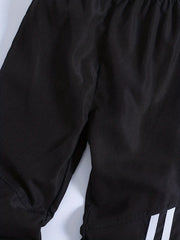 Boys Casual Elastic Waist Cargo Pants Jogger Pants With Pocket