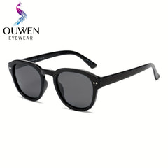 Retro Round Polarized Sunglasses For Men UV400 Protection
