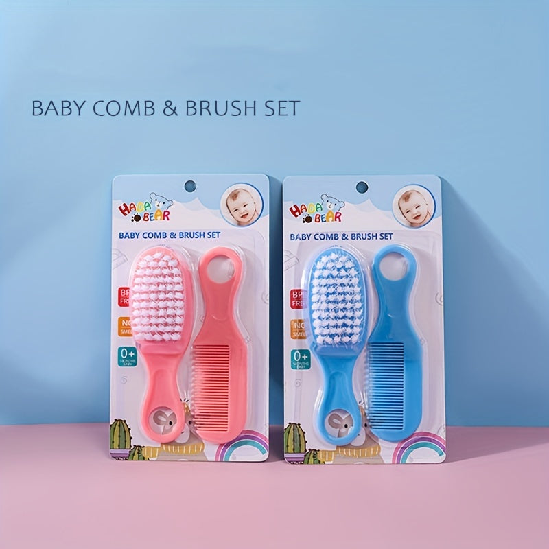 Baby Hair Care Comb And Brush Set