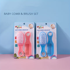 Baby Hair Care Comb And Brush Set