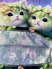 Adorable Kitten Sleeveless Dress - Perfect Birthday Gift For Girls
