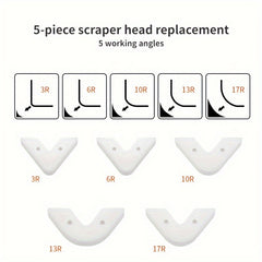 5-in-1 Caulk Remover Tools Kit for Window and Sink Renovations