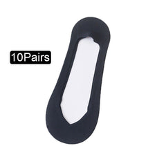 10 Pairs Lightweight No Show Socks Women's Ankle Stockings