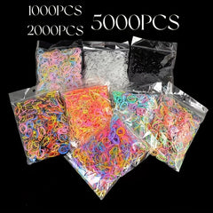 Colorful Hair Bands For Girls Disposable Hair Accessories