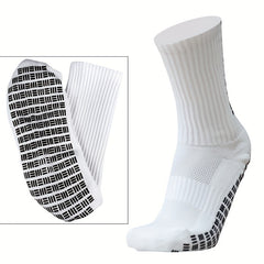 Striped Breathable Football Socks Non-slip Silicone Outdoor Sports Training