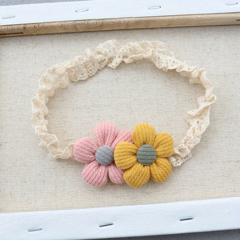 Cute Lace Flower Headband for Baby Girls & Toddlers