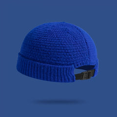 Beanie Winter Warm Knitted Hat Solid Hip Hop Hat
