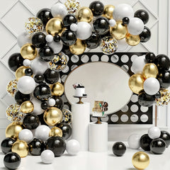 101pcs Glitter Balloon Garland Arch Kit Graduation Birthday Party Decor