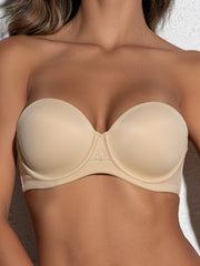 Strapless Bandeau Bra Comfy & Push Up Everyday Bra Women's Lingerie