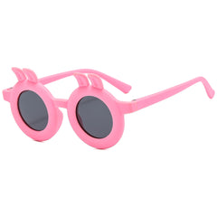 Kids Rabbit Ears Sunglasses Polarized Soft Silicone Outdoor Party Traveling