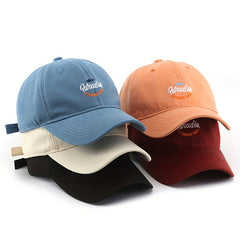 Men's Summer Sunshade Hat Outdoor Embroidered Baseball Cap