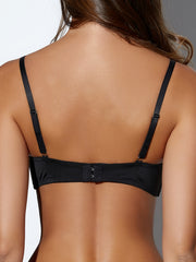 Soft Push Up Bra Adjustable Strap Padded Lingerie
