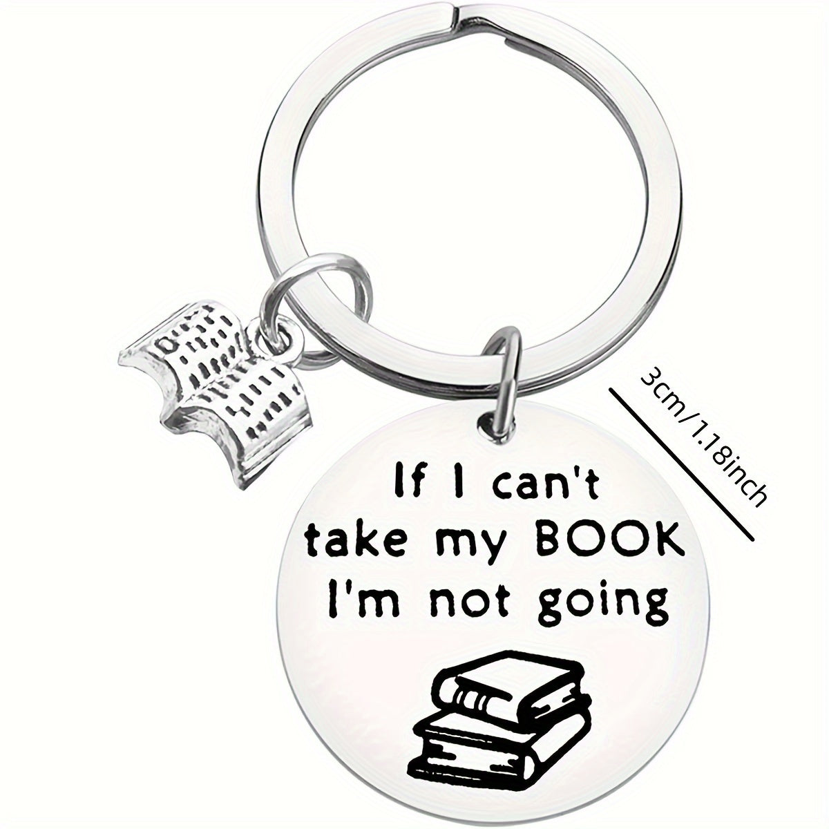 Stainless Steel Keychain Graduation Inspirational Key Chain Men Women
