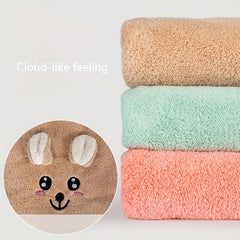 Cartoon Embroidered Hand Towel Soft Skin-friendly Face Towel