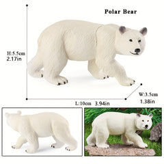 Realistic Wild Animal PVC Models Educational Jungle Safari Toys for Kids