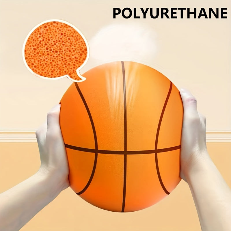 Orange Silent Basketball For Indoor Training Christmas Gift