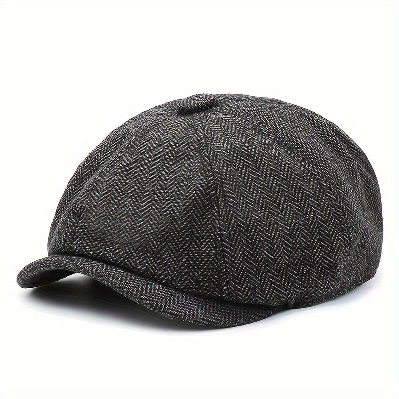 Autumn Winter Octagonal Hats Newsboy Caps Berets Caps