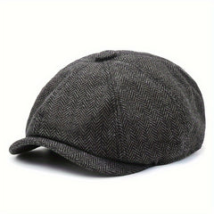 Autumn Winter Octagonal Hats Newsboy Caps Berets Caps