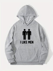 Men's Graphic Print Hoodie for Winter Fall