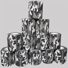 1pc 12pcs Camouflage Tape Wrap X 4 5m Tactical Non-woven Tape Elastic Bandage